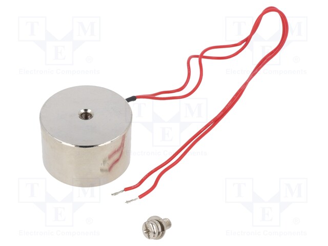 5VDC; Electromagnet: holding; 35kg