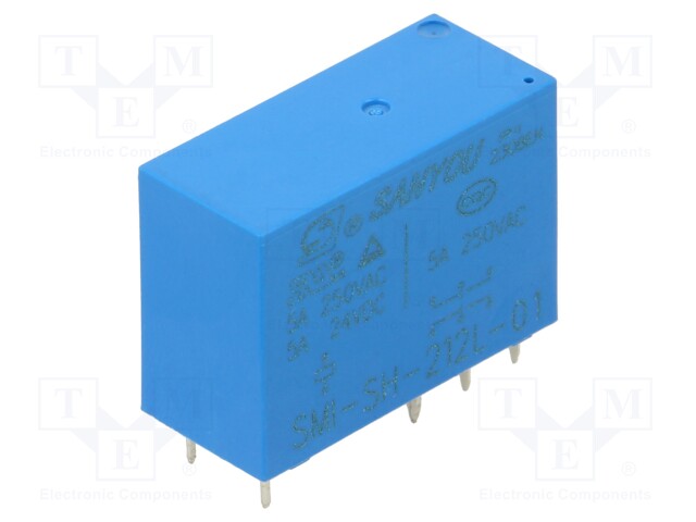 Relay: electromagnetic; Ucoil: 12VDC