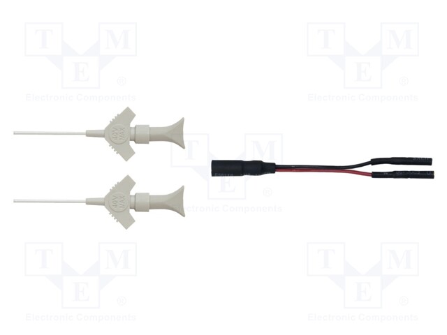 Oscilloscope probe accessory kit; Kit: adapter x2,cable; 3pcs.