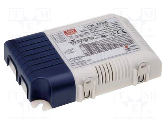 Power supply: switched-mode; Communication: DALI; LED; 25.2W; IP20