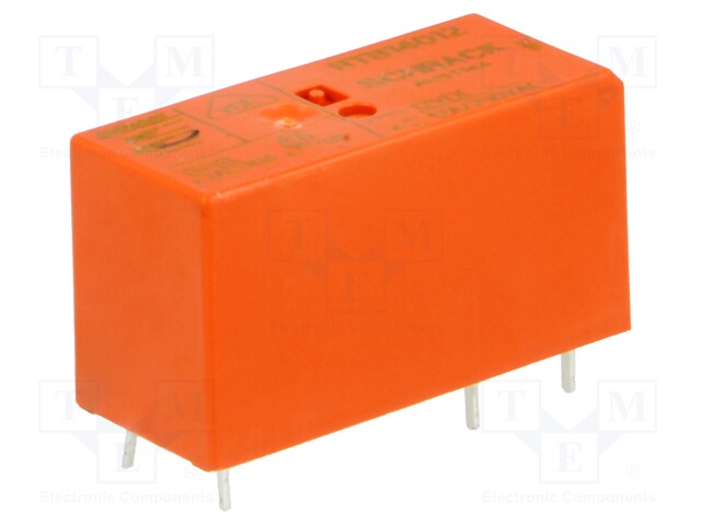 Relay: electromagnetic; SPDT; Ucoil: 12VDC; 12A/250VAC; 12A/24VDC