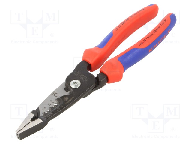 Stripping tool; 0.5÷4mm2,0.75÷6mm2; Wire: round; 200mm