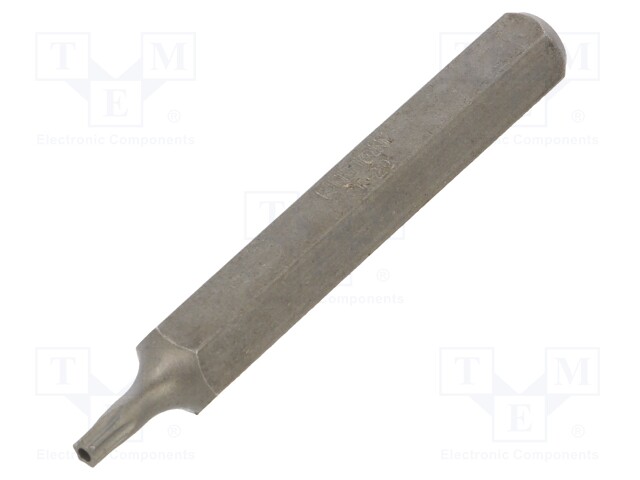 Screwdriver bit; Torx® with protection; T20H; Overall len: 80mm