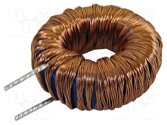 Inductor: wire; THT; 220uH; 10A; 40.8mΩ