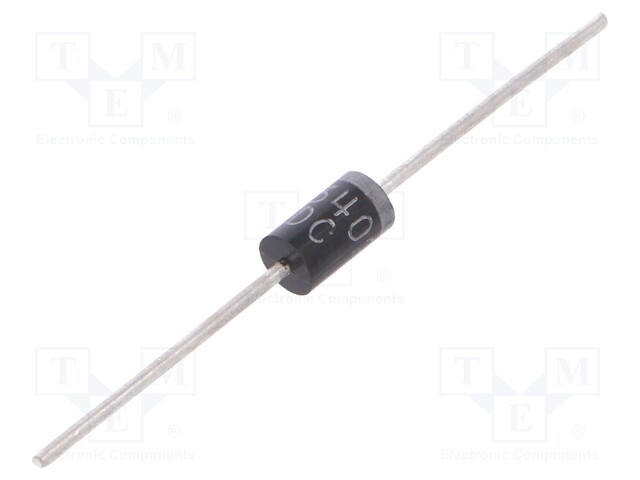 Diode: rectifying; THT; 200V; 3A; Package: Ammo Pack; DO27