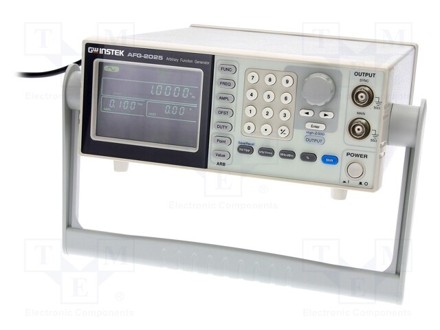Generator: function; LCD 3,5"; Channels: 1; 4kpts/ch; Plug: EU