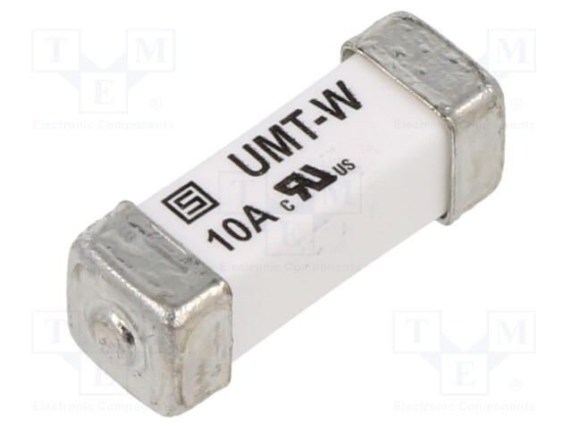 Fuse, Surface Mount, 10 A, UMT-W Series, 125 V, 125 V, Time Delay, SMD