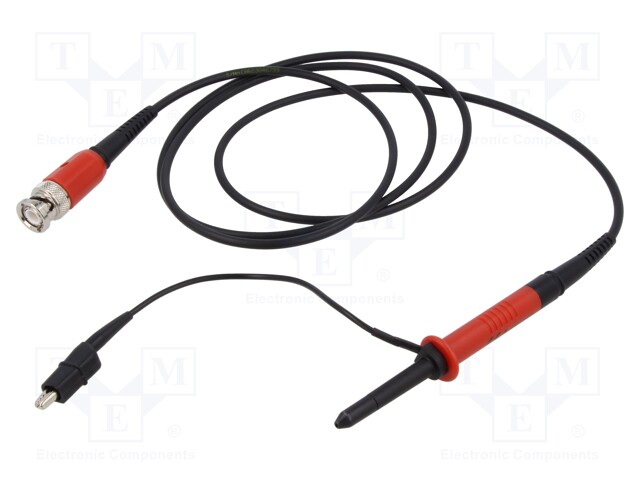 Probe: for oscilloscope; passive; 250MHz; 1MΩ; 1.4ns; 10÷35pF; 1.2m