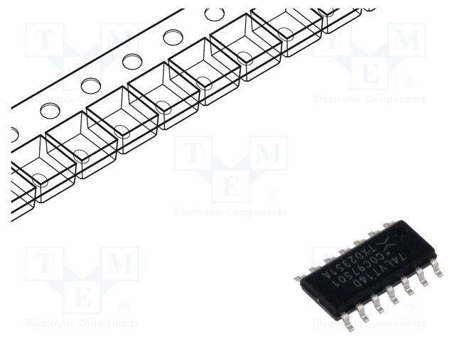 IC: digital; hex,inverter,Schmitt trigger; NOT; Ch: 6; IN: 1; TTL