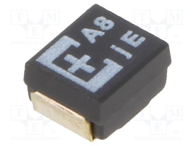 Capacitor: tantalum-polymer; 100uF; 6.3VDC; TPE; SMD; ±20%; 1000h