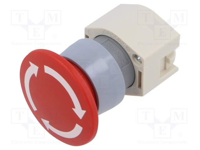 Control lamp; 22mm; 04; -40÷55°C; Ø22.3mm; IP65; Kind: flat