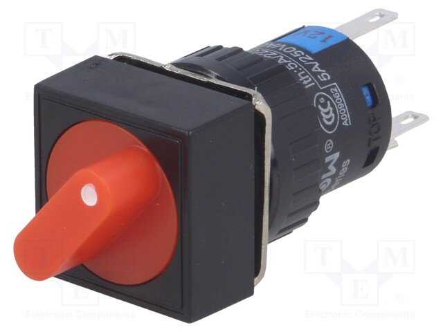 Switch: rotary; Pos: 2; SPDT; 3A/220VAC; 2A/24VDC; -20÷55°C; 50mΩ