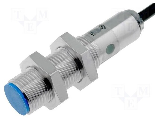 Sensor: inductive; Output conf: PNP / NO; 0÷4mm; 10÷30VDC; M12