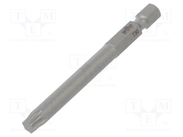 Screwdriver bit; Torx®; TX30; Overall len: 70mm