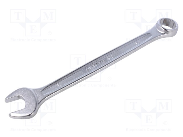 Wrench; combination spanner; 17mm; Overall len: 212mm