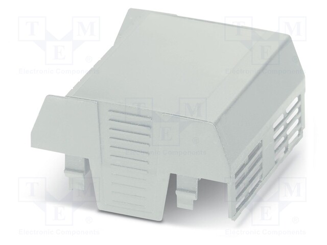 Cover; for enclosures; UL94HB; Series: EH 70 FLAT; Mat: ABS; grey