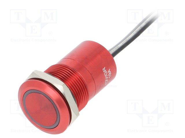 Switch: capacitive; Pos: 2; SPST-NC; 0.01A/12VDC; IP68; ON-OFF; 20mΩ