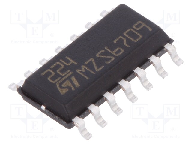 IC: digital; buffer; Channels: 4; SMD; SO14; Series: HC; 2÷6VDC