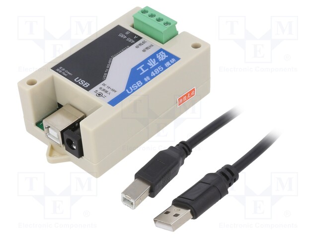 Module: converter; USB-RS485; 10÷30VDC; 96x50x31mm