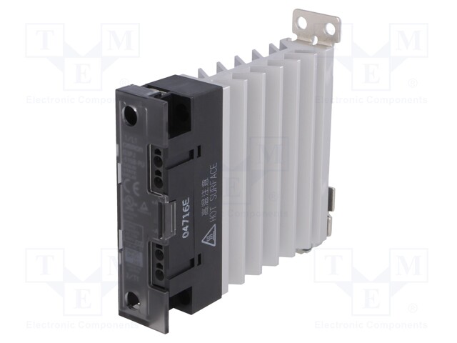 Relay: solid state; Ucntrl: 12÷24VDC; 25A; 100÷480VAC; -30÷80°C