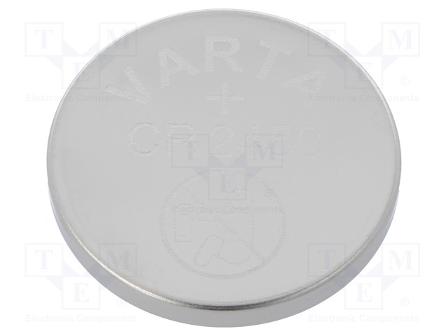 Battery: lithium; 3V; CR2450,coin; Ø24x5mm; 590mAh