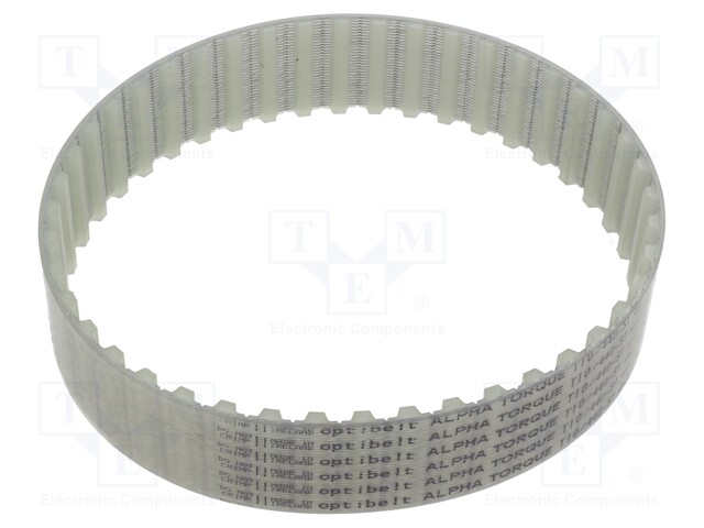 Timing belt; T10; W: 32mm; H: 4.5mm; Lw: 440mm; Tooth height: 2.5mm