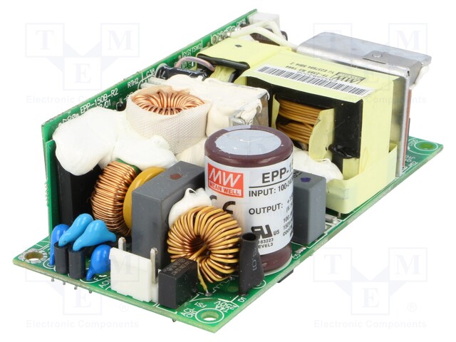 Power supply: switched-mode; 150W; 127÷370VDC; 90÷264VAC; OUT: 1