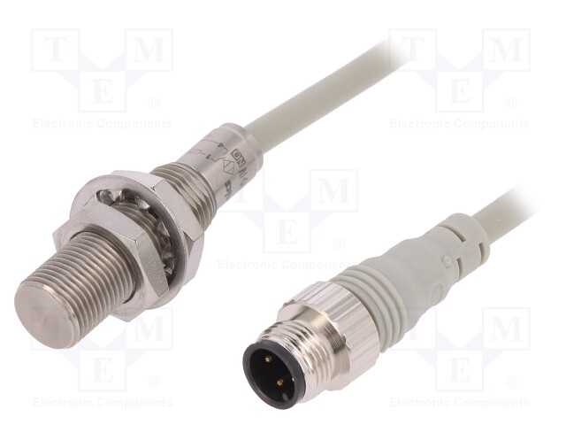 Sensor: inductive; Output conf: 2-wire NO; 0÷2mm; 10÷30VDC; M12