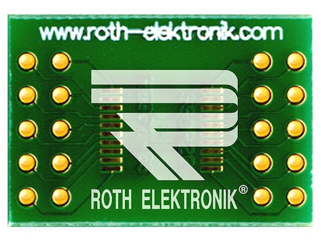 Board: universal; multiadapter; W: 20mm; L: 23.5mm; SSOP20