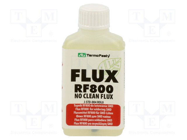 Flux: rosin based; liquid; bottle; 50ml