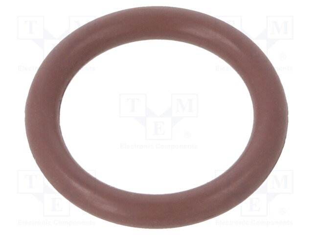 O-ring gasket; FPM; D: 2.5mm; Øint: 14mm; brown; -20÷200°C