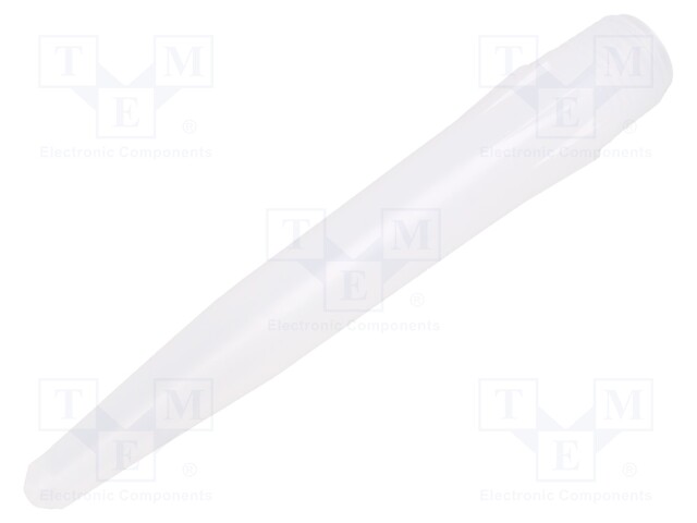 Needle: plastic; 4"; straight,conical; Mounting: 1/4"; Mat: LDPE