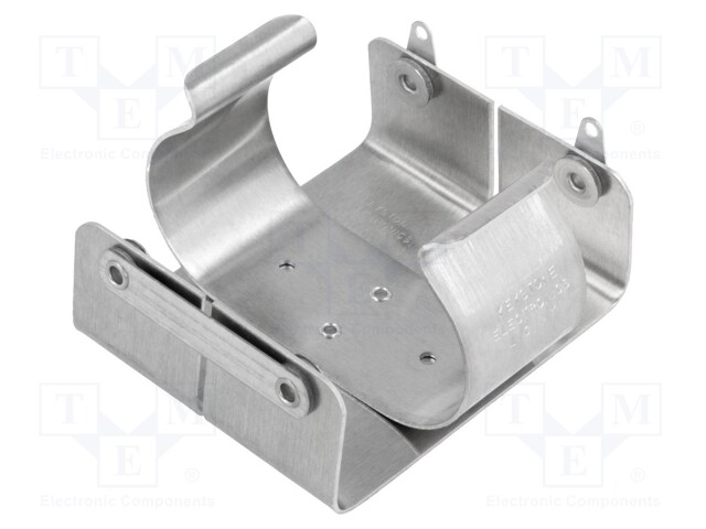Holder; D,R20; Batt.no: 2; screw; aluminium