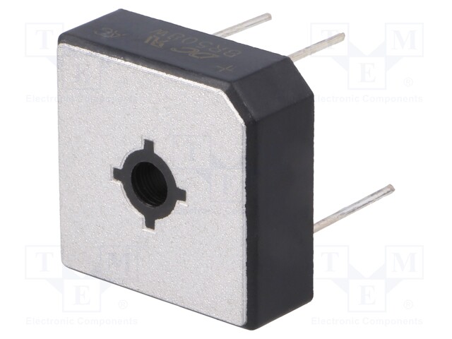 Single-phase bridge rectifier; Urmax: 800V; If: 50A; Ifsm: 500A