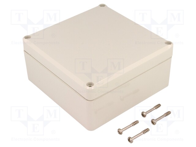 Enclosure: multipurpose; X: 120mm; Y: 122mm; Z: 57mm; EUROMAS II; ABS