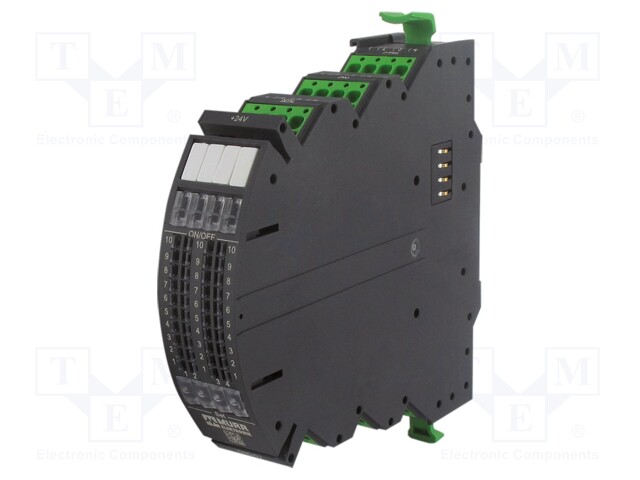 Module: power module; 24VDC; 24VDC; 24VDC; 24VDC; 10A; 9÷30VDC; DIN