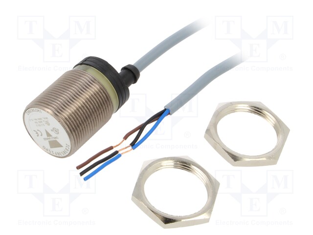 Sensor: inductive; 0÷15mm; 10÷36VDC; M30; Connection: lead 2m; IP67