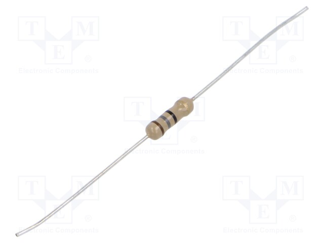 Resistor: carbon film; THT; 18Ω; 500mW; ±5%; Ø3x9mm; axial