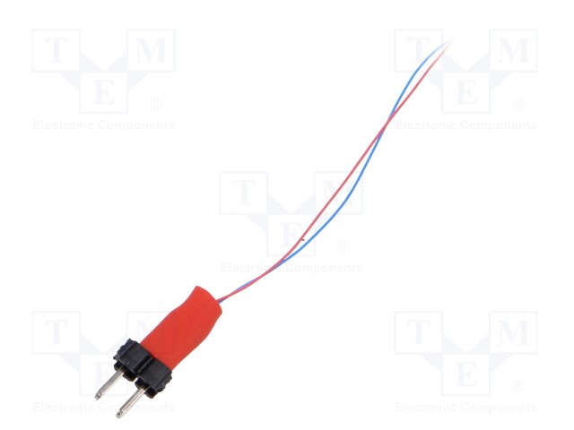 LED; red; 120°; No.of diodes: 1; 620-630nm; 5mA; 25÷40mcd