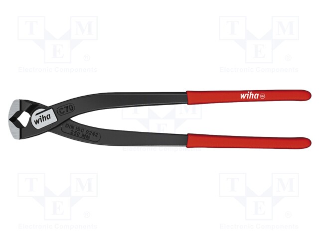 Concreters nippers; end,cutting; Pliers len: 250mm; Classic