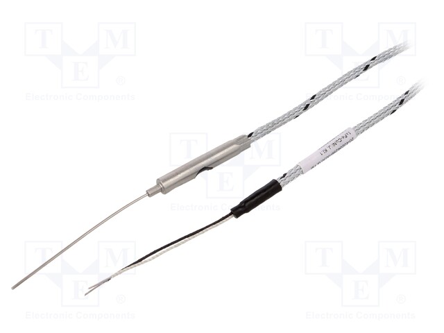 Sensor: temperature; thermocouple J; Insulation: fiberglass; cl.1