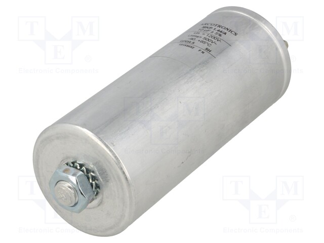 Capacitor: polypropylene; 10uF; Leads: M10 screws; ESR: 3mΩ; C44A