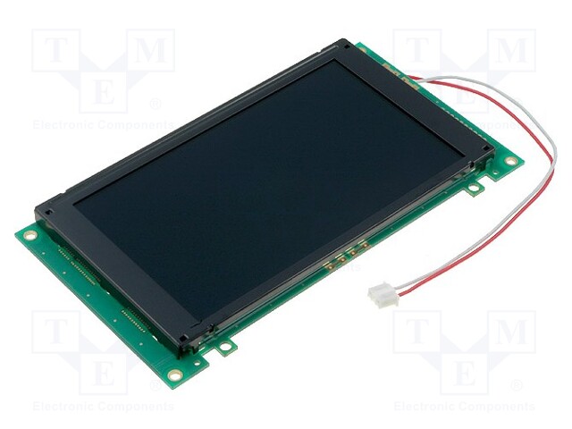 Display: LCD; graphical; 240x128; FSTN Negative; 170x93.4x12.4mm