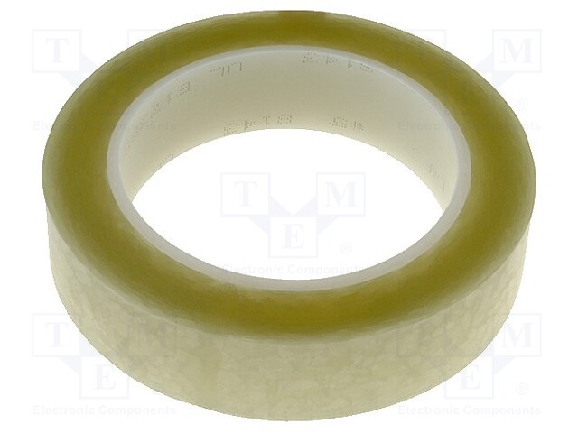 Tape: electrical insulating; W: 25mm; L: 66m; D: 63um; transparent