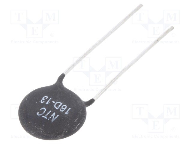 NTC thermistor; THT; 16Ω; 14.5mm; -55÷200°C