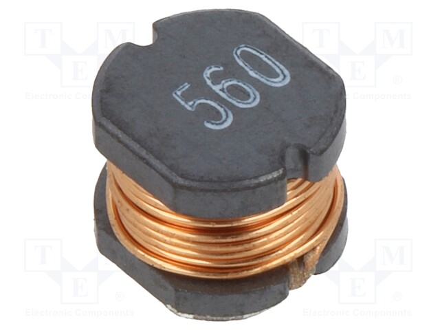 Inductor: wire; SMD; 56uH; 400mΩ; -40÷125°C; ±20%; 700mA