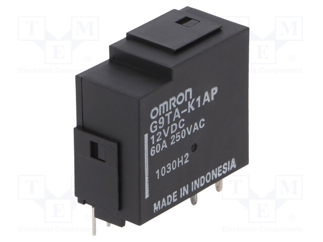 Relay: electromagnetic; SPST-NO; Ucoil: 12VDC; Icontacts max: 60A