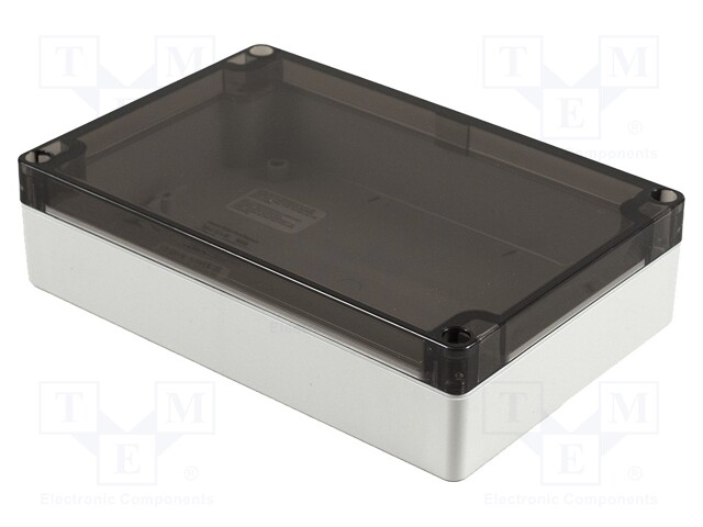 Enclosure: multipurpose; X: 120mm; Y: 180mm; Z: 45mm; 1554; grey; IP68