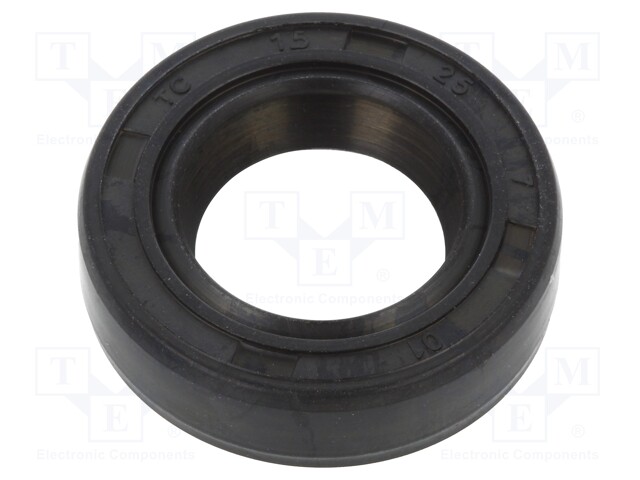 Oil seal; NBR; D: 7mm; -40÷100°C; Shore hardness: 70; Øhole: 25mm