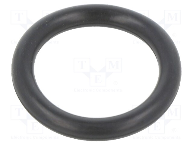 O-ring gasket; FPM; D: 3.5mm; Øint: 25mm; black; -20÷200°C